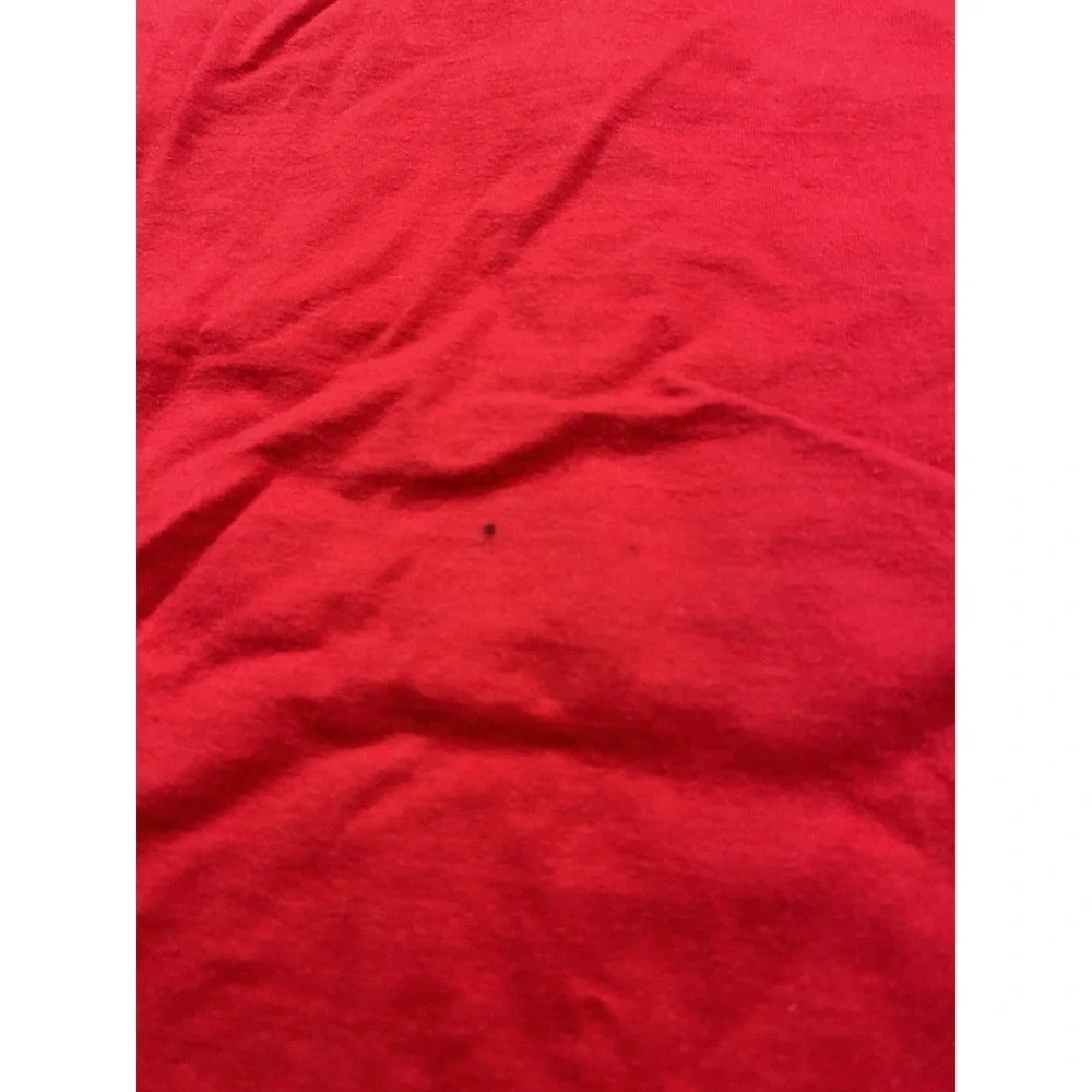 Hanes X Walt‎ Disney World Unisex Grumpy World Infamous T Shirt Red Size Large